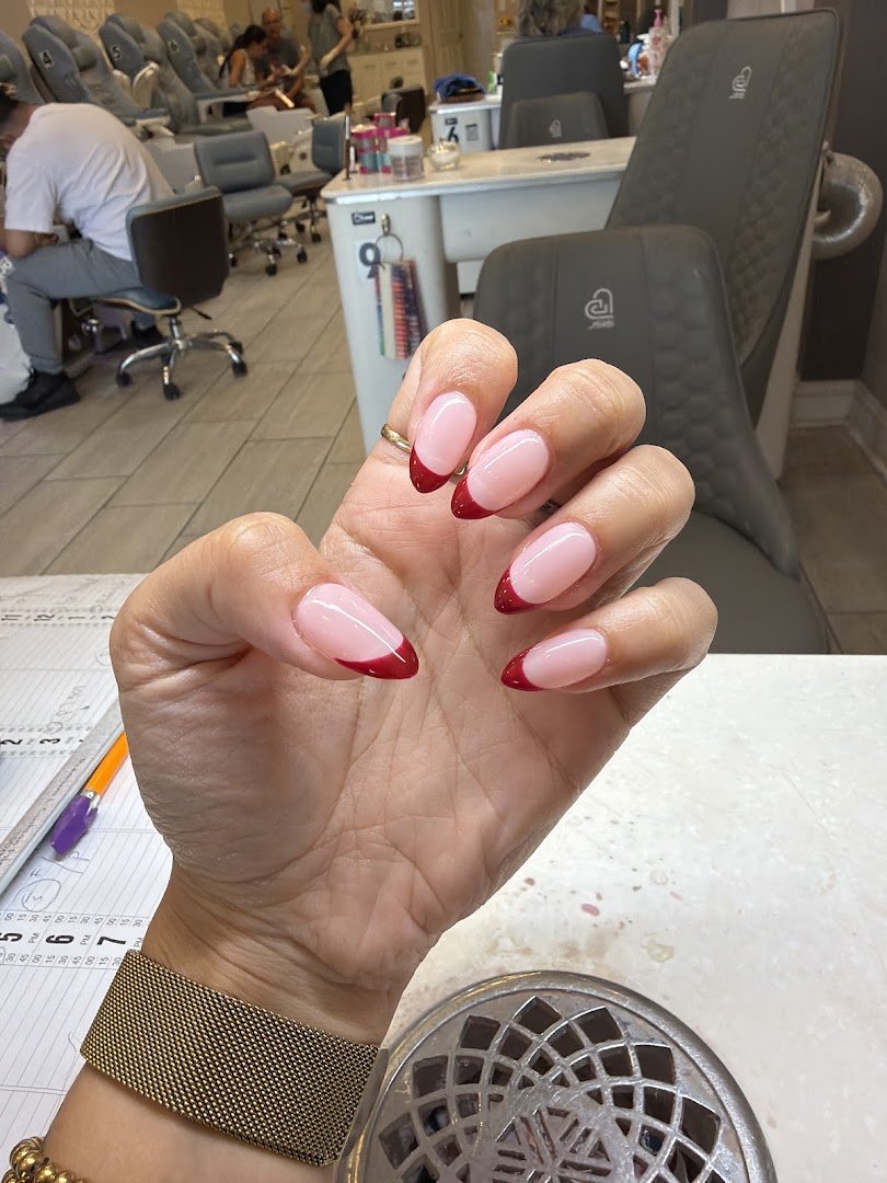 Modern salon chairs and manicure tables